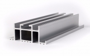 Industrial aluminium alloy profile