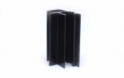 Industrial aluminium alloy profile