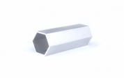 Industrial aluminium alloy profile